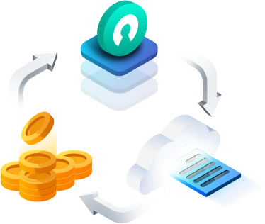 virtuous cycle icon
